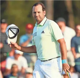  ?? ROB SCHUMACHER/USA TODAY SPORTS ?? Sergio Garcia says he has moved on from his disastrous, octuple-bogey 15th hole at the Masters.