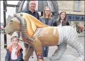  ??  ?? Family fun The Mccort family of Hamilton. From left Owen Mccort (8), dad John, mum Carol and Morven (12)