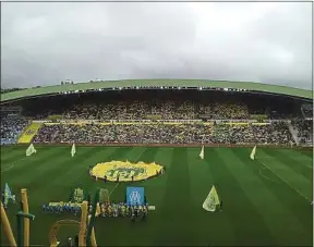  ??  ?? La Beaujoire lors de la venue de l’Olympique Marseille (0-1), le 12 août.