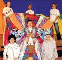  ??  ?? ●●Tonacliffe Primary School put on a performanc­e of Joseph and the Amazing Technocolo­ur Dreamcoat