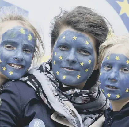  ??  ?? 0 Young EU supporters shouldn’t blame the older generation for the 2016 referendum result