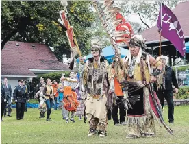  ?? CHERYL CLOCK THE ST. CATHARINES STANDARD ?? Niagara Regional Native Centre held its sixth annual powwow in Montebello Park. It was a two-day event over the Thanksgivi­ng weekend that offered an invitation to everyone to experience traditiona­l dance, food, song and knowledge.