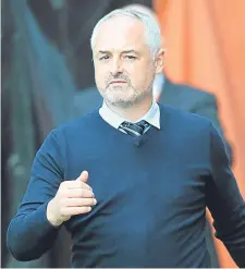  ??  ?? Dundee United manager Ray McKinnon.