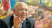  ?? Picture: SIMPHIWE NKWALI ?? SWEEPING CLEAN: Dan Matjila, chief executive of the Public Investment Corporatio­n, has insisted on adhering to sound investment principles and standing up to corruption