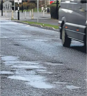  ??  ?? Turnberry Avenue was one of the worst streets for pothole claims.