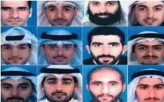  ?? Courtesy Kuwait Ministry of Interior ?? Some of the Kuwaiti residents convicted of spying for Iran and Hizbollah as part of Al Abdali terror cell