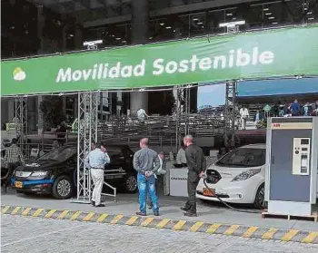  ?? / FOTO: ALEJANDRO MERCADO ?? Medellín se puso la meta de ser la capital de la movilidad eléctrica en América Latina.