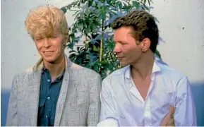  ??  ?? Iva Davies and Icehouse supported David Bowie on a tour of Europe in the early 1980s.