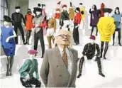  ?? RONALD ZAK AP FILE ?? Pierre Cardin presents his exhibition, “Design and Fashion 1950- 2005,” at an arts academy in Vienna.