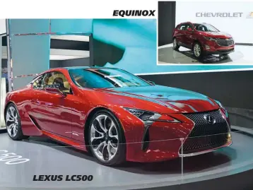  ??  ?? LEXUS LC500