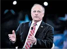  ?? GAGE SKIDMORE/ZUMA PRESS ?? Rep. Steve King, R-Iowa, said he is an advocate for ‘Western civilizati­on,’ not white supremacy or white nationalis­m.