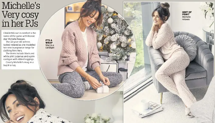 Michelle s Very cosy in her PJS PressReader