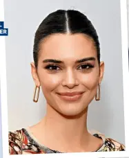  ??  ?? KENDALL JENNER bevorzugt Natürlichk­eit statt Pillow-Face-Optik