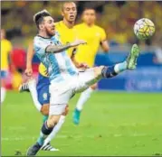  ?? GETTY IMAGES ?? Lionel Messi has already sat out one match.