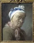  ??  ?? « Autoportra­it aux bésicles », 1771.