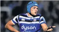  ??  ?? Bath’s Zach Mercer is set to start at number eight for England ahead of Morgan