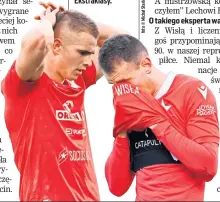  ?? ?? Piłkarze Białej Gwiazdy są blisko spadku z PKO BP Ekstraklas­y.