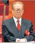  ?? EFE ?? El ex presidente chino Jiang Zemin.