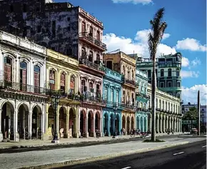 ?? Havana ?? Downtown in the Cuban capital, explored vividly in Mark Kurlansky’s
