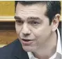  ??  ?? Alexis Tsipras