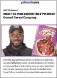  ??  ?? Darien's Nic King has gotten nationwide attention for his Proud Puffs cereal launch.