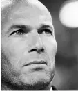  ??  ?? Zinedine Zidane