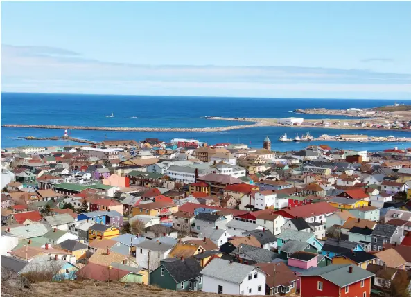  ?? JANIE ROBINSON ?? Visitors to the islands of St-Pierre-Miquelon can take walking tours to learn about the colourful history of the final remnant of France’s colonial empire in North America.