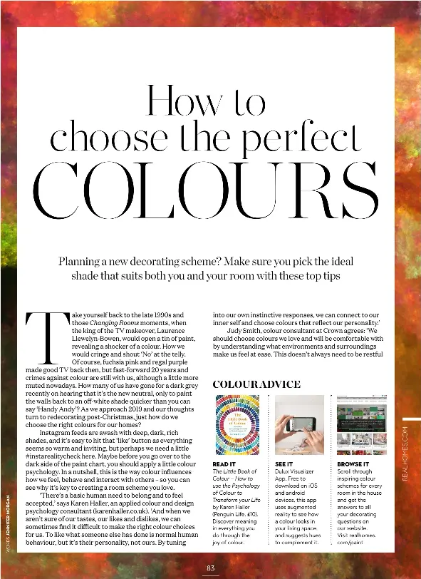 How To Choose Your Best Colours Pressreader