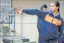  ?? HT PHOTO ?? Chinki Yadav managed a sixth-place finish with a score of 116 in the Asian Championsh­ips.
■