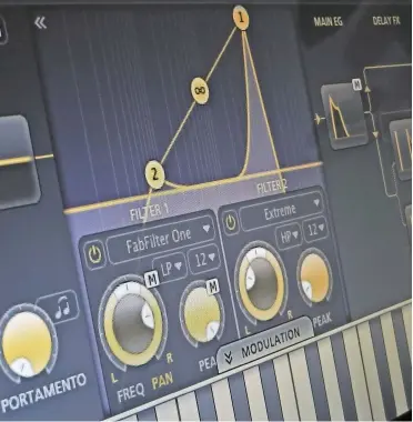  ??  ?? Many soft synths
now have selfoscill­ation modes