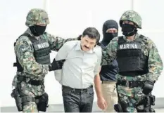  ?? AP ?? «El Chapo» im Februar 2014 nach seiner Verhaftung in Mexiko.