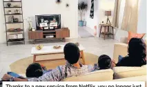  ??  ?? Thanks to a new service from Netflix, you no longer just sit and watch a story, you can choose how it unfolds