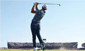  ??  ?? Collin Morikawa’s caddie said of the new Open champion: ‘You add the freakish ball striking to his cold-stone demeanour ... and you get someone who is very special.’ Photograph: Glyn Kirk/AFP/Getty Images