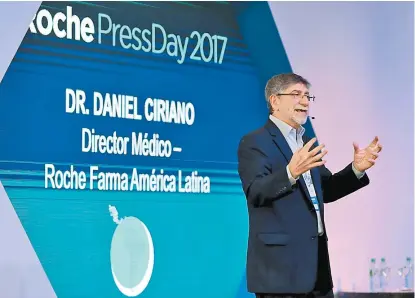  ??  ?? Daniel Ciriano, director médico de la farmacéuti­ca en América Latina.