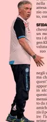  ?? LAPRESSE ?? Carlo Ancelotti, 59 anni, allenatore del Napoli dall’estate