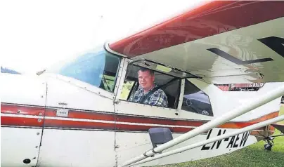  ?? ARKIVFOTO: PER-ÅGE ERIKSEN ?? NÅ HAR HAN FÅTT SVAR: Anders Bergane i Nome flyklubb har fått satt tålmodighe­ten på prøve.