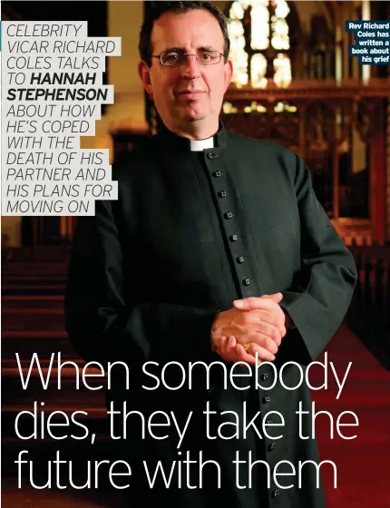  ??  ?? Rev Richard Coles has written a book about his grief