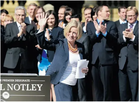 ?? EdmoFInLEt­son Journal/ ?? The big hope among business types is that Rachel Notley will reveal herself as a pragmatic centrist who can work in a constructi­ve, collaborat­ive fashion with Alberta’s beleaguere­d energy industry, Gary Lamphier writes.