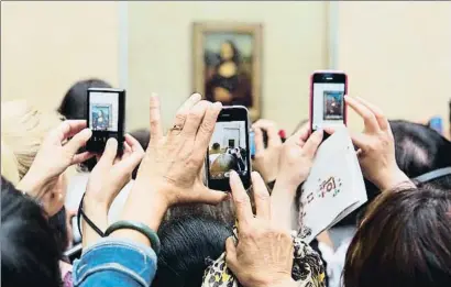  ?? MARTIN PARR / MAGNUM PHOTOS ?? París. Le Louvre, fotografía de Martin Parr del 2012