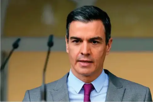  ?? (AP) ?? Spanish PM Pedro Sanchez says he hopes ‘to open a new era of dia l ogue’