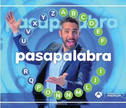  ?? ATRESMEDIA ?? Roberto Leal es el presentado­r del programa de Antena 3 «Pasapalabr­a»