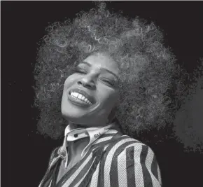  ?? GIULIANO BEKOR ?? Macy Gray plans to release her next album on Valentine’s Day.