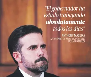  ?? Juan.martinez@gfrmedia.com ?? El gobernador canceló ayer su participac­ión en la convención del Centro Unido de Detallista­s, y en su lugar, envió a Manuel Laboy.