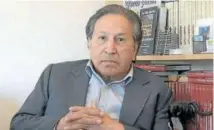  ?? Foto: Efe ?? El expresiden­te peruano Alejandro Toledo en la entrevista concedida antes de entregarse.