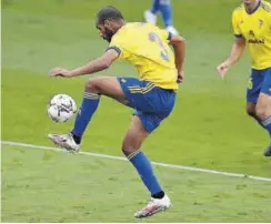  ?? //AFP ?? El defensa tiene claro que el Cádiz va a plantar cara al Barça