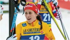  ?? Archiv‰Foto: Ralf Lienert ?? Katharina Hennig aus Oberstdorf sorgte für die einzigen guten Resultate der deut‰ schen Mannschaft bei der Tour de Ski in der Schweiz.
