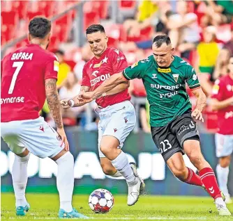  ?? ?? W rundzie jesiennej GKS pokonał Wisłę na swoim stadionie 1:0.