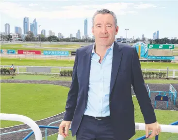  ?? Picture: GLENN HAMPSON ?? INDUSTRY PATHWAY: RQ chief Brendan Parnell says more jockeys are on the way.