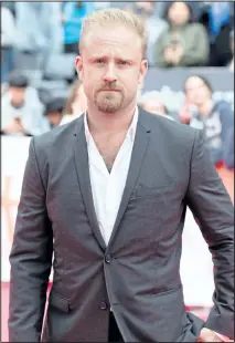  ?? FRANK GUNN/CANADIAN PRESS ?? Actor Ben Foster arrives on the red carpet at the gala for the film The Program, at the 2015 Toronto Internatio­nal Film Festival on Sunday.