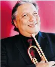  ??  ?? Trumpeter, pianist and composer Arturo Sandoval performs at the
Broadway Theatre on Friday.